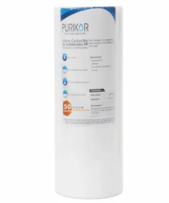 Filtro cartucho de polipropileno termofusionado